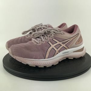 Asics Gel-Nimbus 22 Pink Athletic Running Shoes 1012A587 Women's Size 6.5